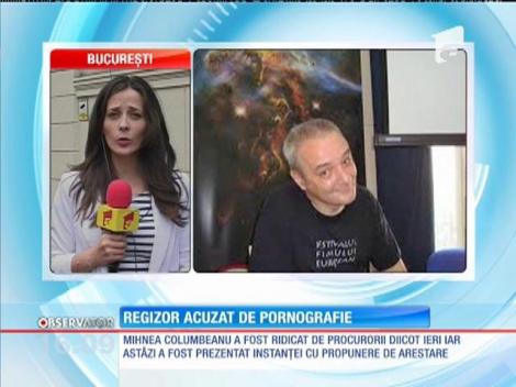 Actorul, scenaristul şi regizorul Mihnea Gheorghe Columbeanu a fost reţinut pentru pornografie infantilă