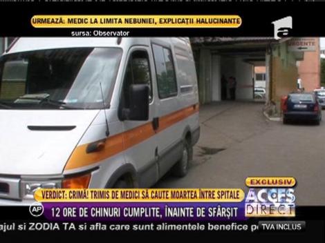 Un bătrân din Vaslui şi-a petrecut ultimele ore din viaţă, plimbat între spitale