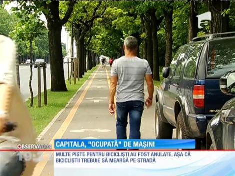 Capitala, ocupată de mașini