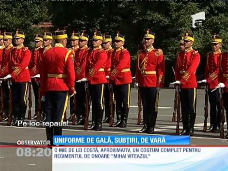 Uniforme de gală pentru regimentul de gardă şi protocol, Mihai Viteazul