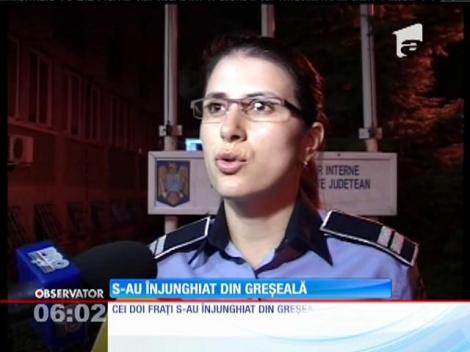 Doi fraţi s-au înjunghiat unul pe altul, din greşeală