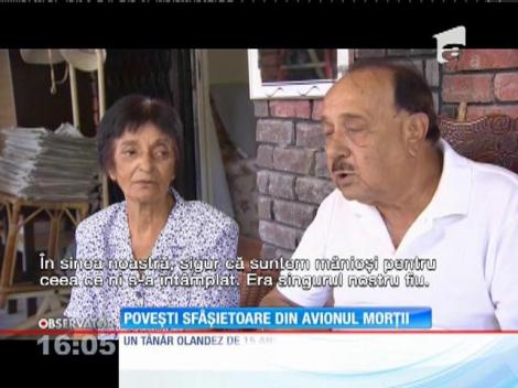 Povești sfâșietoare din avionul morții