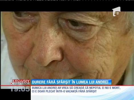 Durere fără sfârșit în familia lui Andrei