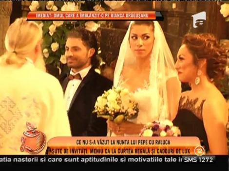 Sute de invitaiți si cadouri de lux la nunta lui Pepe