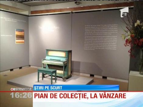 Pian de colecție, pus la vânzare