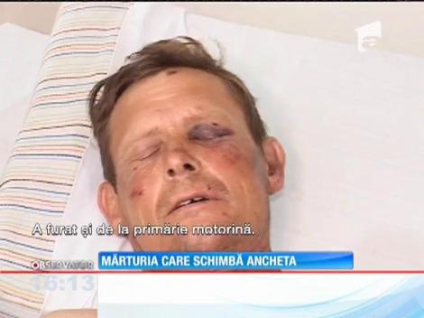 Snopit în bătaie de nepoții săi