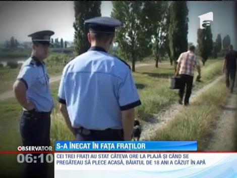 Un tânăr de 18 ani din Bacău s-a înecat într-un râu