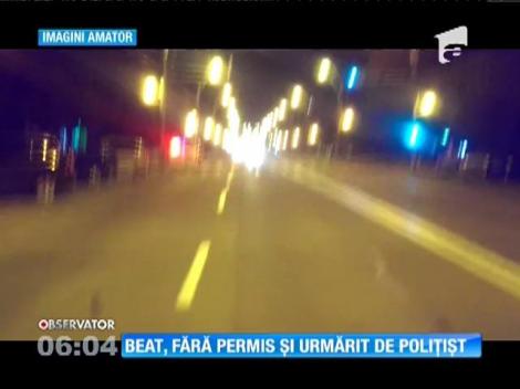 Un tânăr de 19 ani, beat şi fără permis, era să-şi conducă prietenii spre moarte