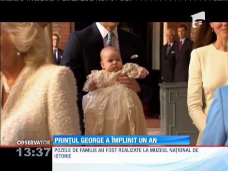 Prinţul George a împlinit un an