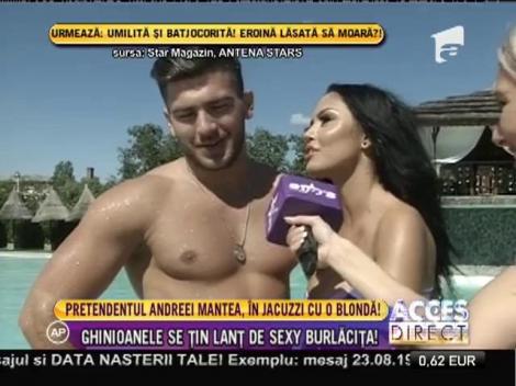 Burlăcița e FURIOASĂ! Pretendentul Andreei Mantea, în jacuzzi cu blondă!