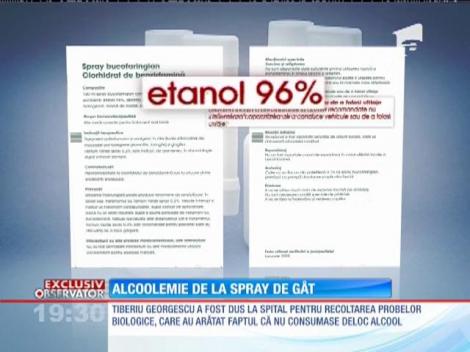 Un medic din Prahova a rămas fără permis din cauza unui spray de gât