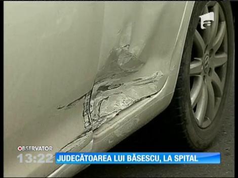 Judecătoarea lui Mircea Băsescu a provocat un accident rutier