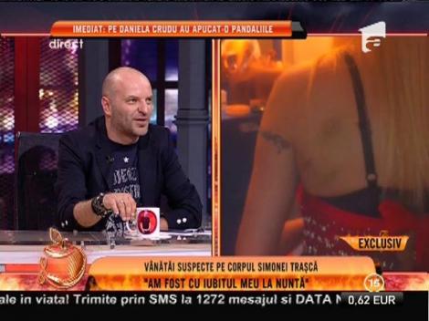 Vânătăi suspecte pe corpul Simonei Trașcă: ”Am încercat să le ascund!”