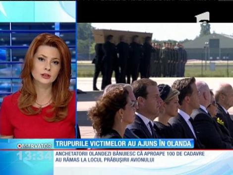 Trupurile a 40 de victime au ajuns în Olanda