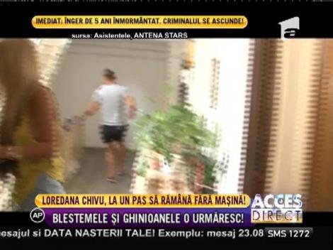 Loredana Chivu, probleme cu maşina