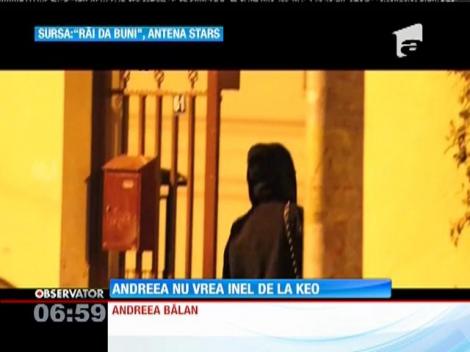 Andreea Bălan a fost cerută de soţie de Keo!