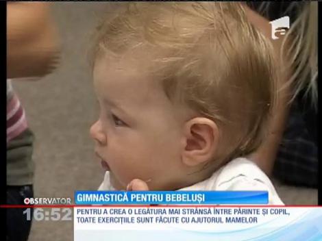 Gimnastică pentru bebeluşi