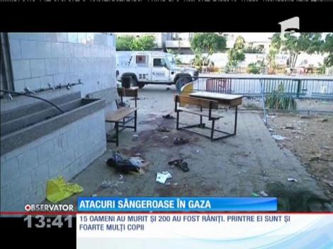 Atacuri sângeroase în Fâşia Gaza