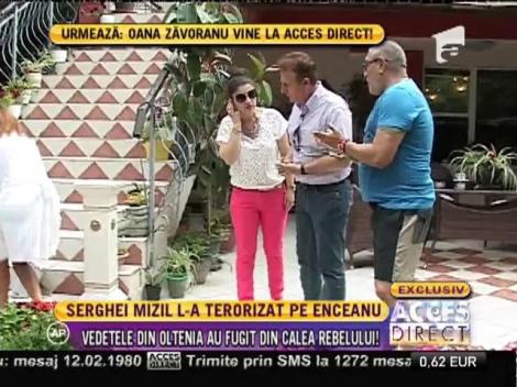La un pas de infarct în barca lui Serghei Mizil!