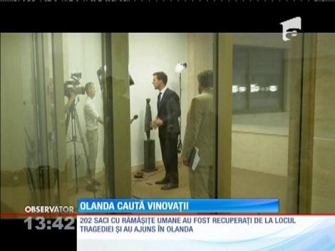 Olanda caută vinovaţi, în cazul prăbuşirii aeronavei Boeing 777