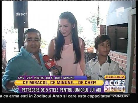 Petrecere de 5 stele pentru fiul lui Adrian Minune