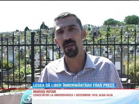 Legea dă liber la înmormântarea fără preot
