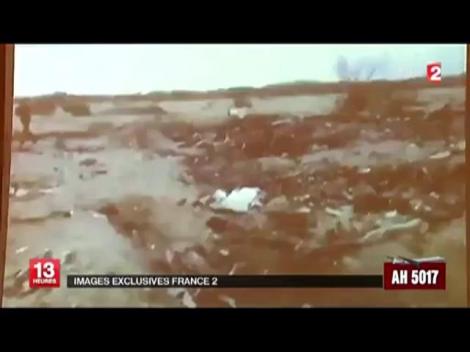 VIDEO: PRIMELE IMAGINI cu locul prăbuşirii avionului Air Algérie în Mali