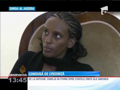 Femeia condamnată la moarte în Sudan a fost primită la Vatican