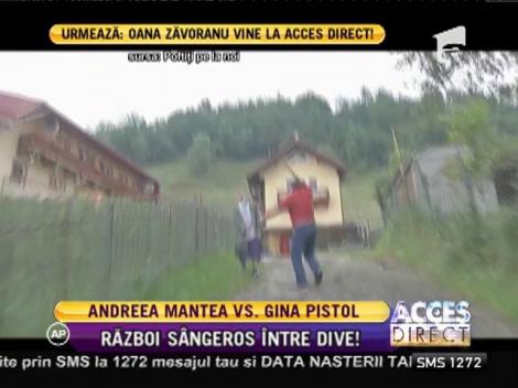 Andreea Mantea și Gina Pistol, replici acide