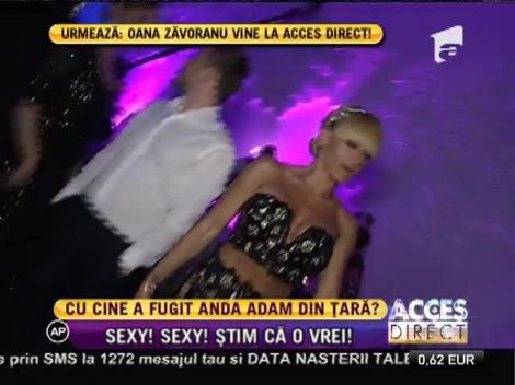 E o DIVĂ! Anda Adam, extrem de SEXY la cumpărături