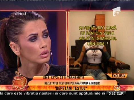 Rezultatul testului poligraf: Oana a mințit!
