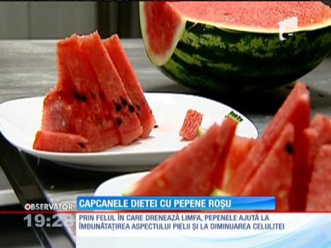 Capcanele dietei cu pepene roșu
