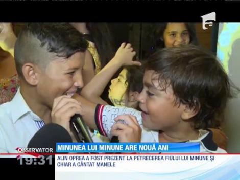 Fiul lui Adrian Minune a împlint 9 ani!