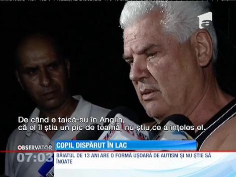 Un copil a dispărut lângă lacul Străuleşti