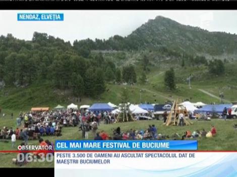 Cel mai mare festival de buciume, organizat în Elveția