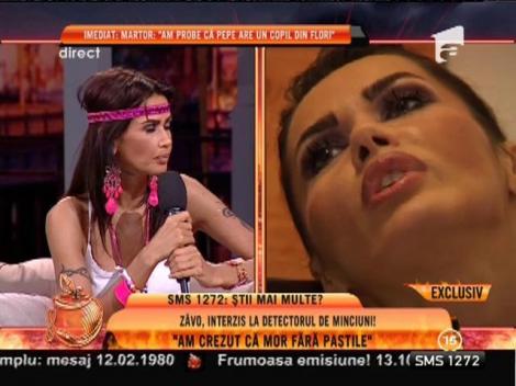 Oana Zăvoranu: "Am crezut că mor fără pastile"