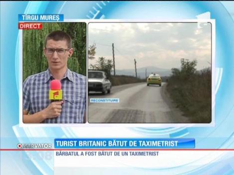 Turist britanic, bătut de un taximetrist, în Braşov