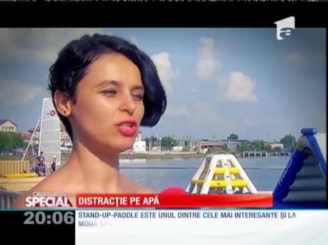 Singurul parc acvatic gonflabil din România