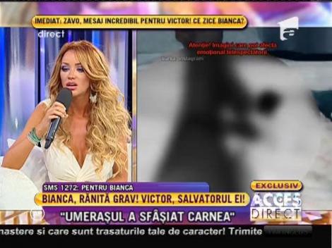 Momente teribile pentru Bianca Drăguşanu