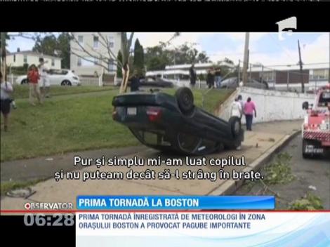 Tornadă în Boston