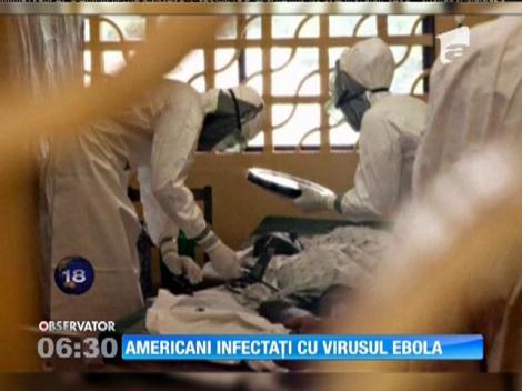 Americani infectați cu virusul Ebola
