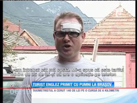 Update / Turist britanic, bătut de un taximetrist, în Braşov