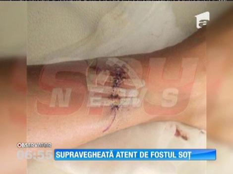 Bianca, supravegheată atent de fostul soț