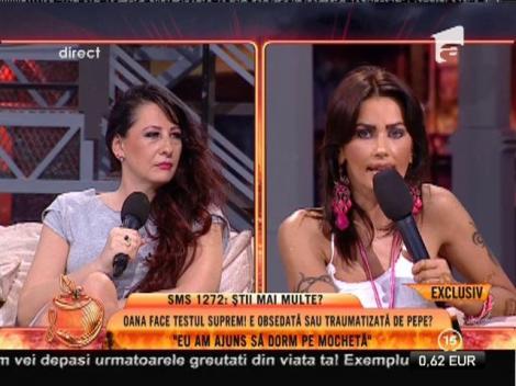 Oana Zăvoranu: "Pepe da la ficat, nu la faţă"