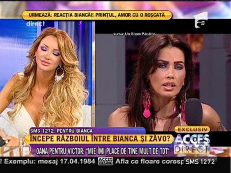 Oana Zăvoranu pare tare dezamăgită de Victor Slav!