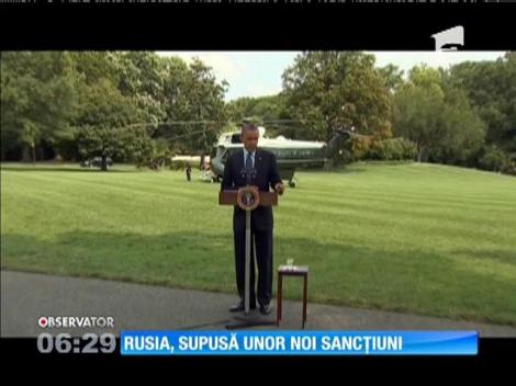 Noi sancţiuni economice împotriva Rusiei