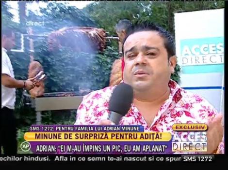 Fiul lui Adrian Minune împlinește nouă ani