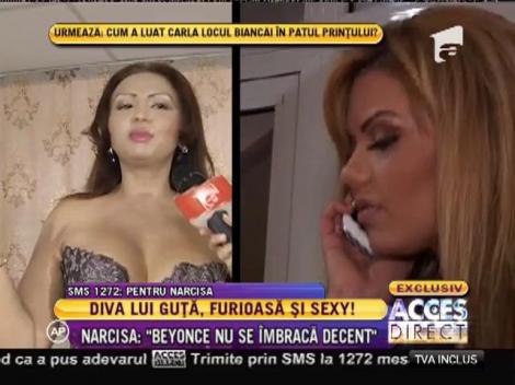 Narcisa, războinica lui Guţă, a făcut un pictorial incendiar partea I