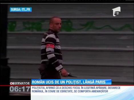 Un român rezident în Franţa, împuşcat mortal de un poliţist