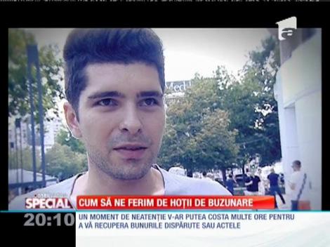 Cum să ne ferim de hoții de buzunare